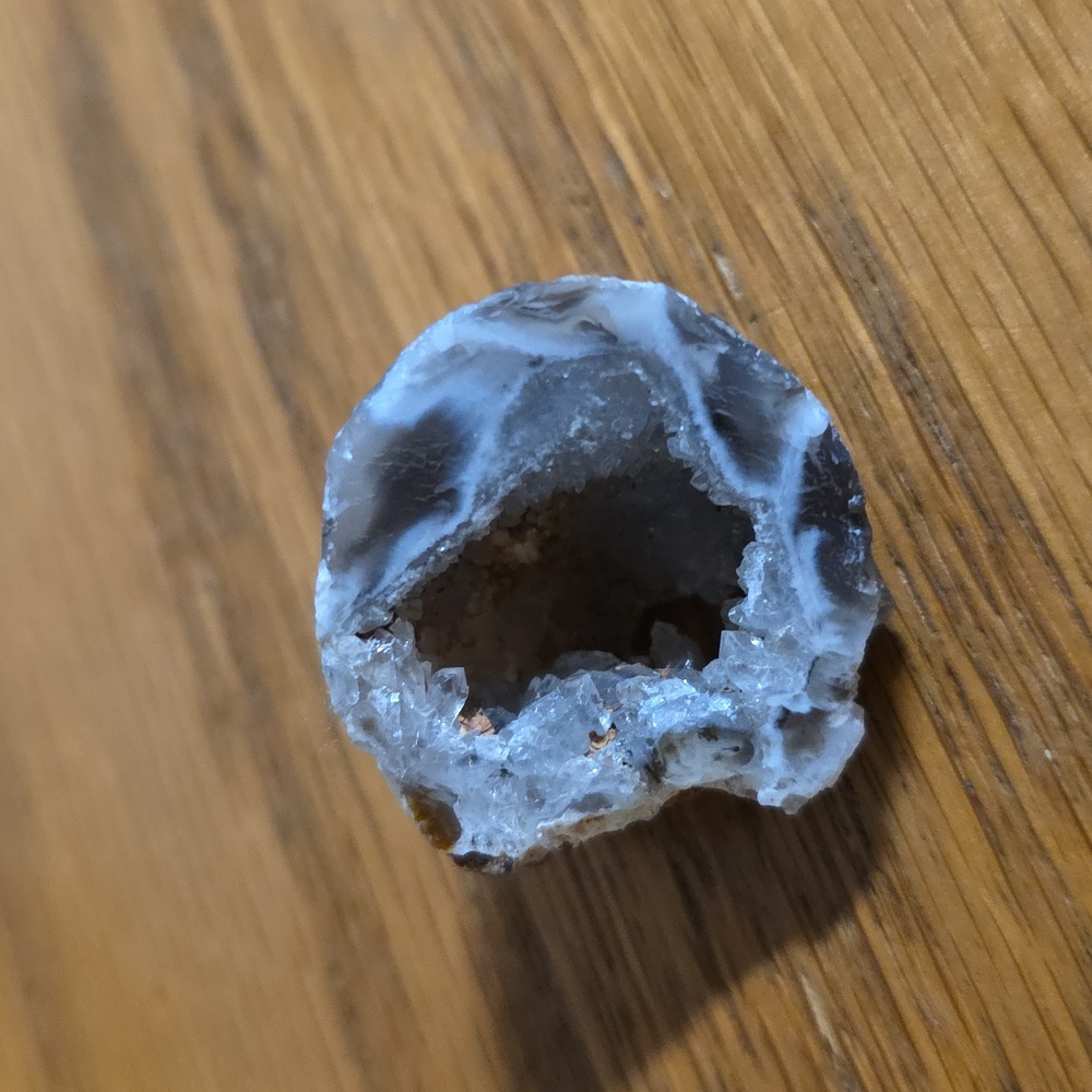 Unique Geode Slice - Picture 3 of 8